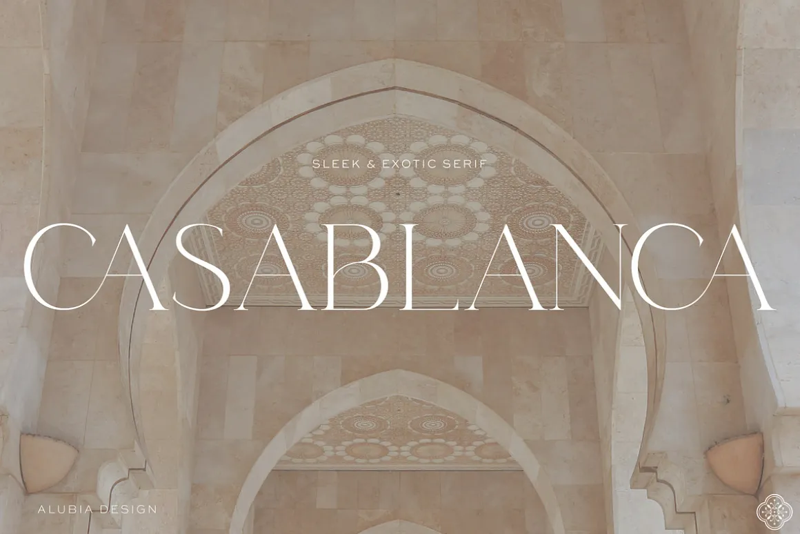 Casablanca - Sleek & Exotic Serif