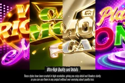 Casino Game Text Effects (12 PSDs)