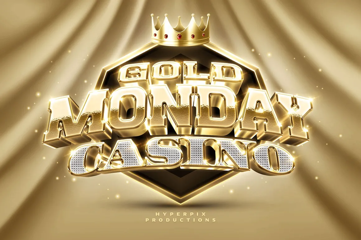 Casino Game Text Effects (12 PSDs)