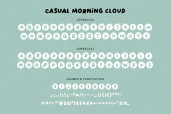 CASUAL MORNING | Font Family
