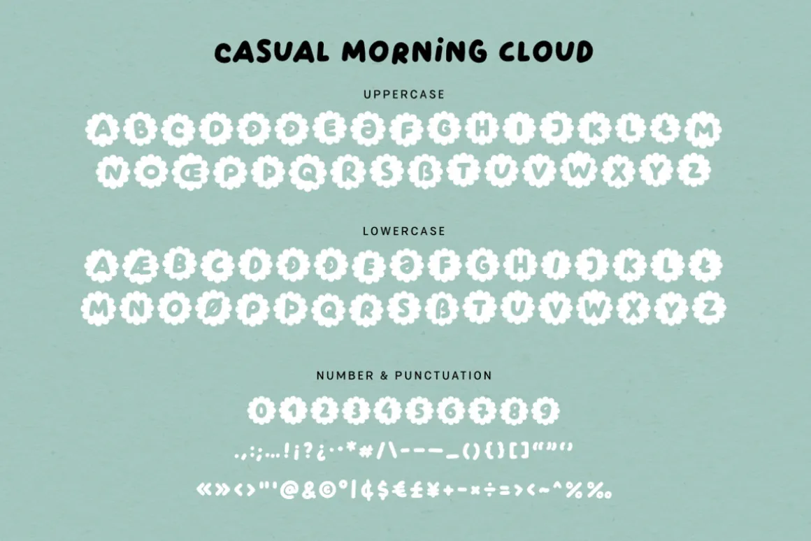 CASUAL MORNING | Font Family