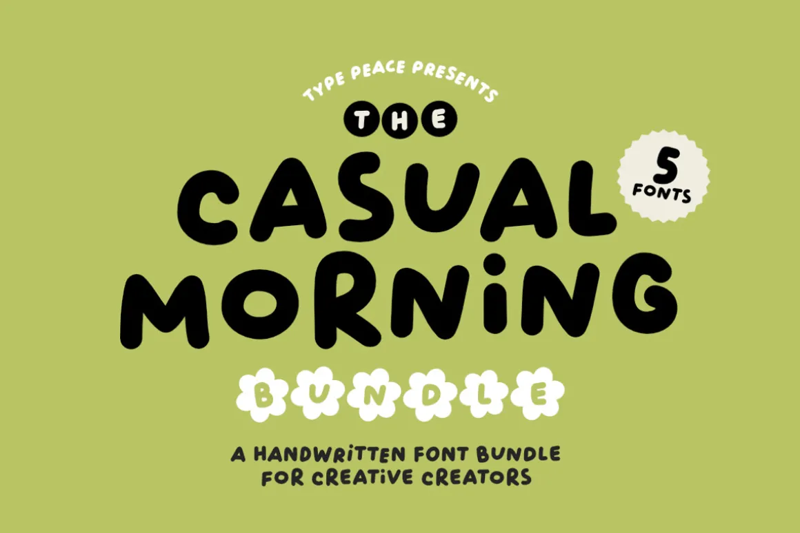 CASUAL MORNING | Font Family