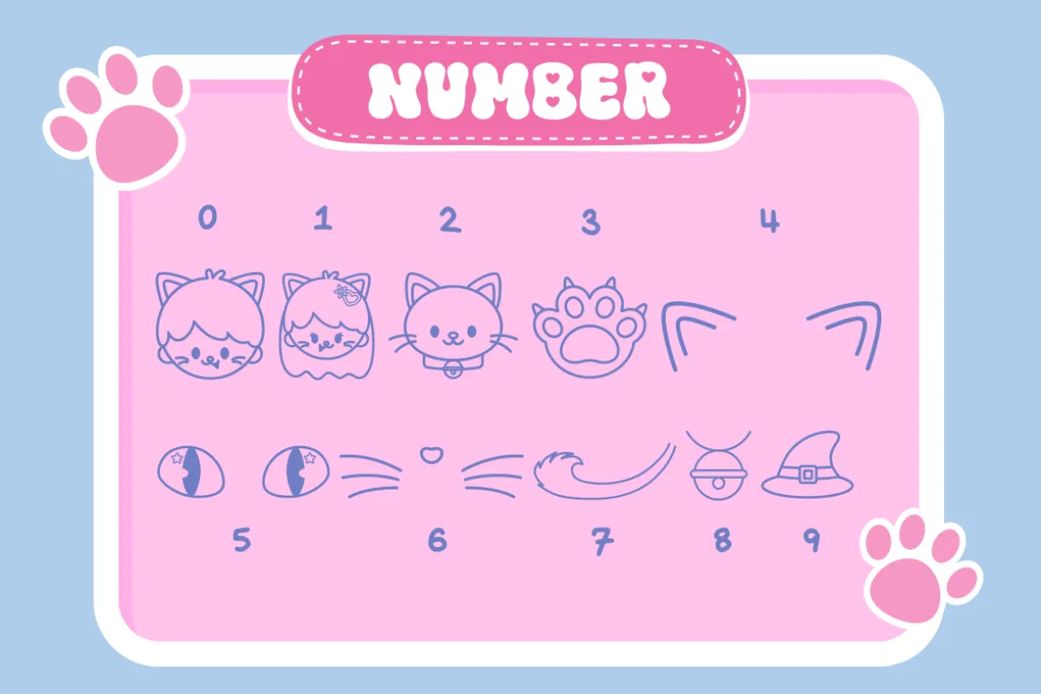 Cat Boy Retro Groovy Font