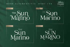 Catchy Mager - Fancy Ligature Font