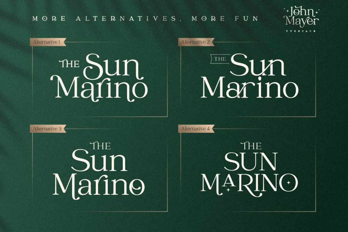 Catchy Mager - Fancy Ligature Font