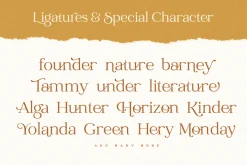 Catchy Mager - Fancy Ligature Font