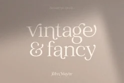 Catchy Mager - Fancy Ligature Font