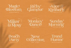 Catchy Mager - Fancy Ligature Font