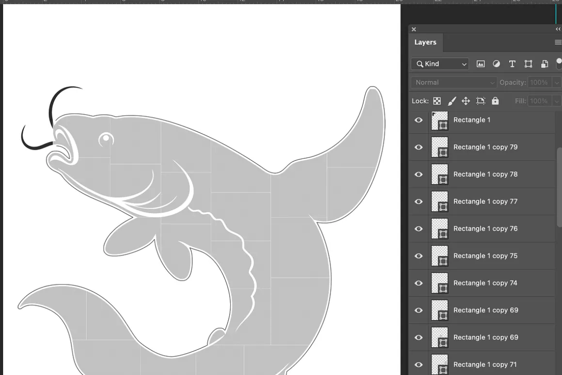 Catfish Photo Collage Template