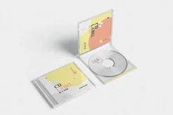 CD Label & Case Mockups
