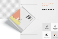 CD Label & Case Mockups
