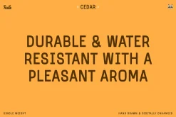 Cedar Display Font