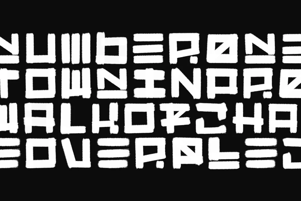 "CEJO" Graffiti Display Font