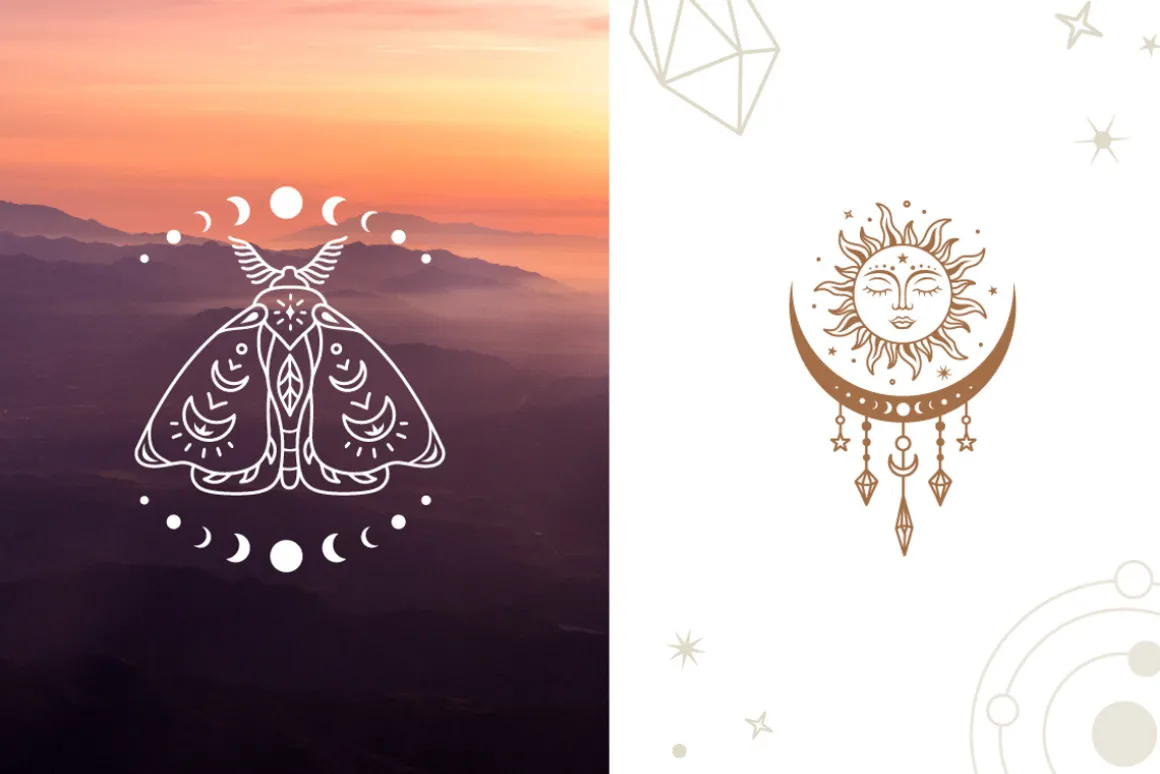Celestial world. Zodiac sign