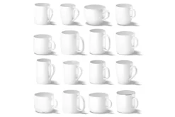 18 Ceramic Mugs 3D Model