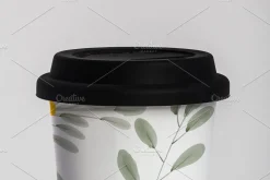 Ceramic Travel Coffee Cup Mockup