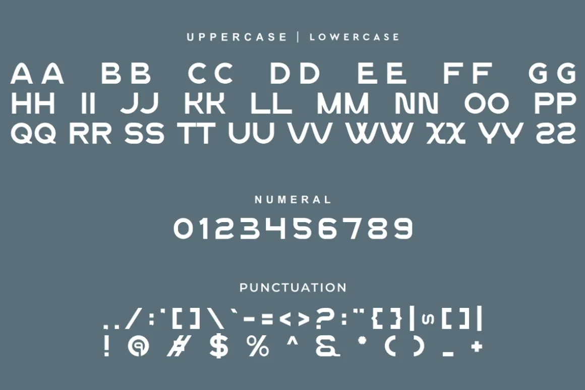 Cexoma - Corporate Logo Font