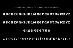 Chagond - Experimental Font