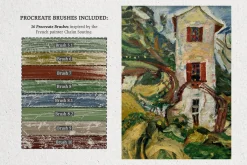 Chaim Soutine Procreate Kit