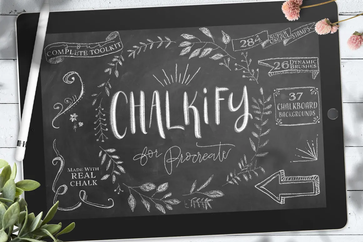 Chalkify Brushes for Procreate