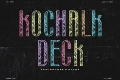 Chalky Stonky - Chalk & School Font