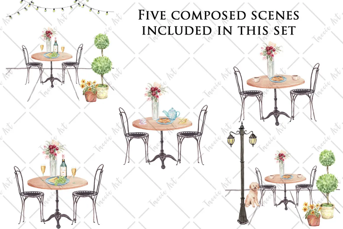 Champagne Brunch - Romantic Cafe