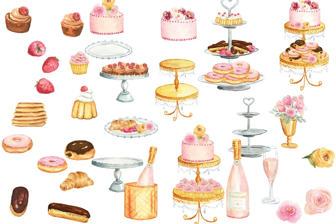 Champagne Brunch - Romantic Cafe