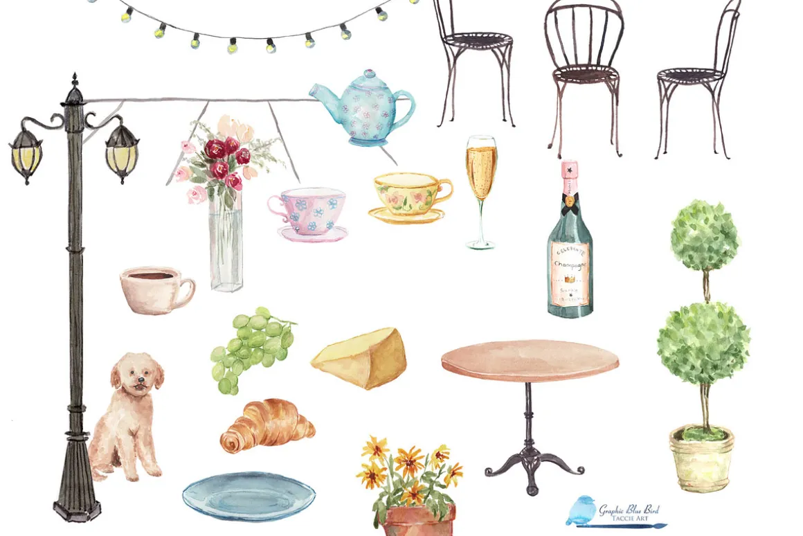 Champagne Brunch - Romantic Cafe