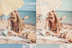 Champagne Lightroom Mobile Presets