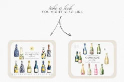 Champagne Romantic Patterns