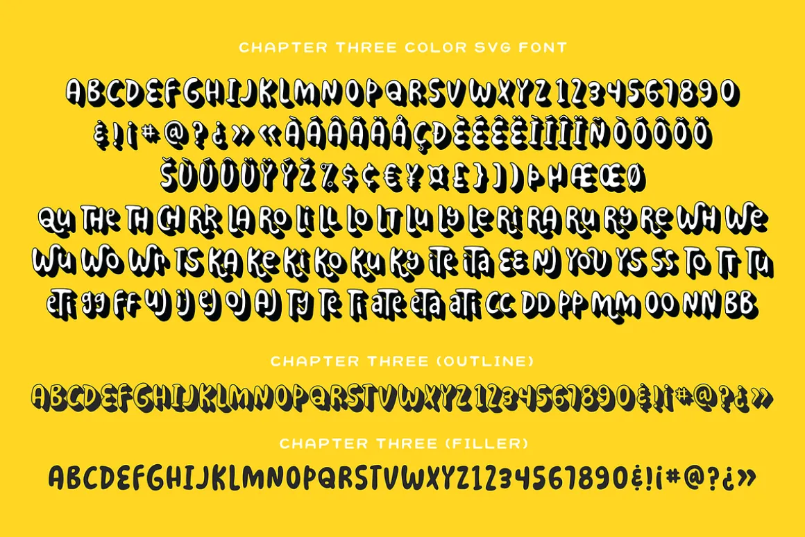 Chapter Three Font