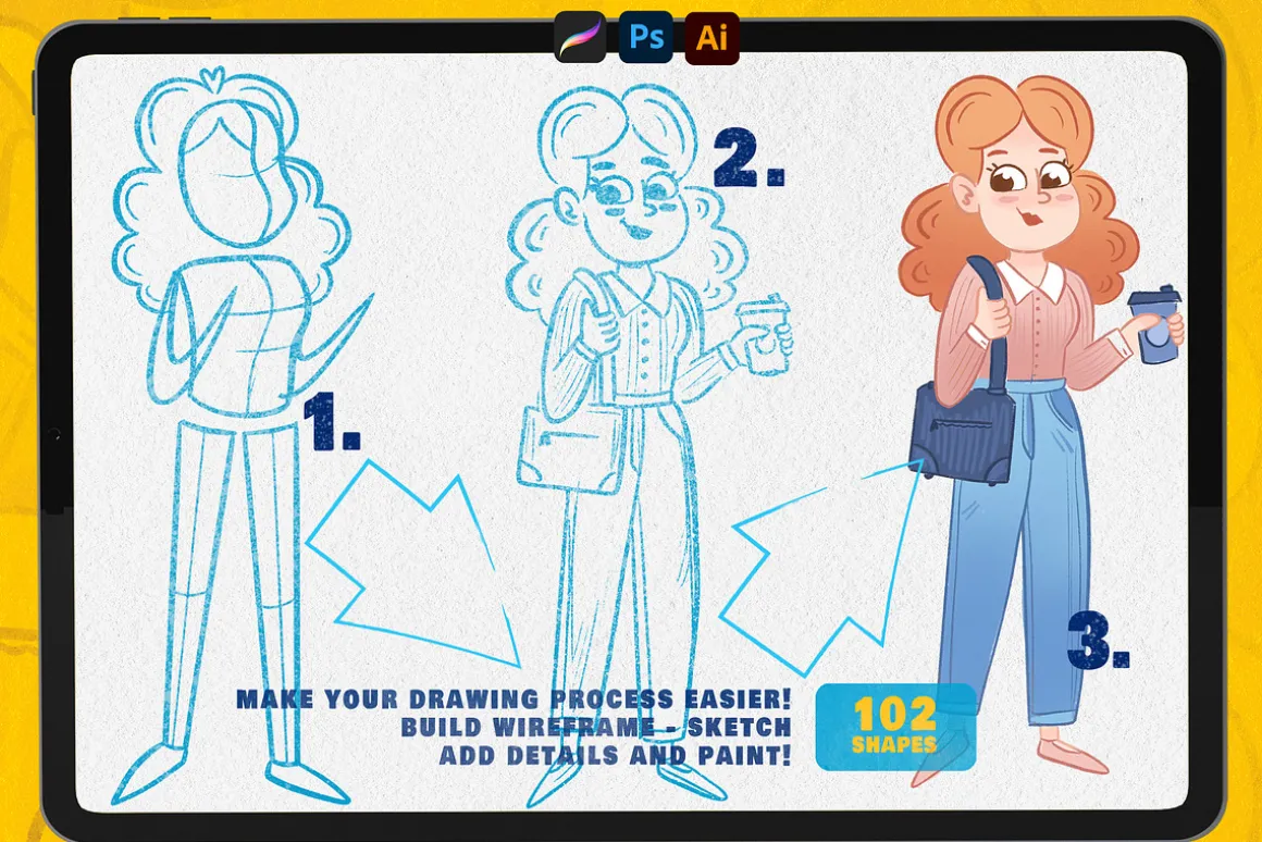 Character Builder - Drawing Toolkit