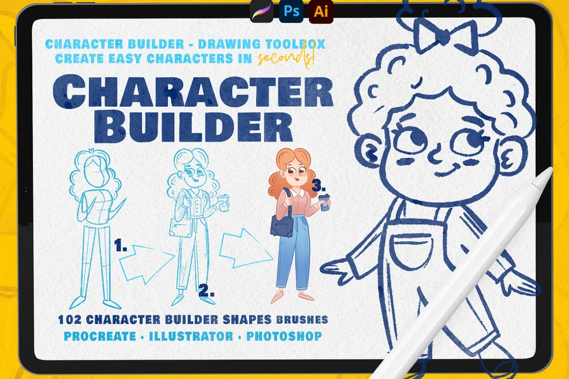 Character Builder - Drawing Toolkit