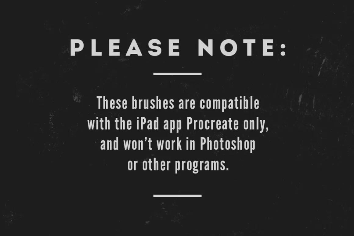 Charcoal Procreate Brushes