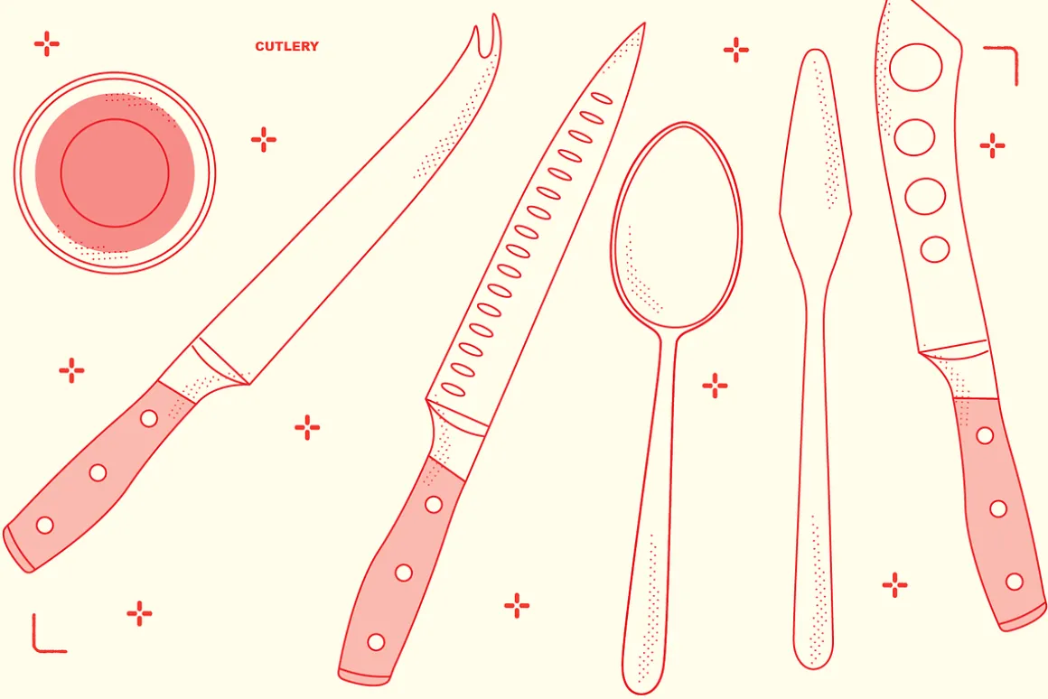 Charcuterie Vector Food Illustration