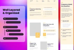 Charity Wireframe Website Vol. 03