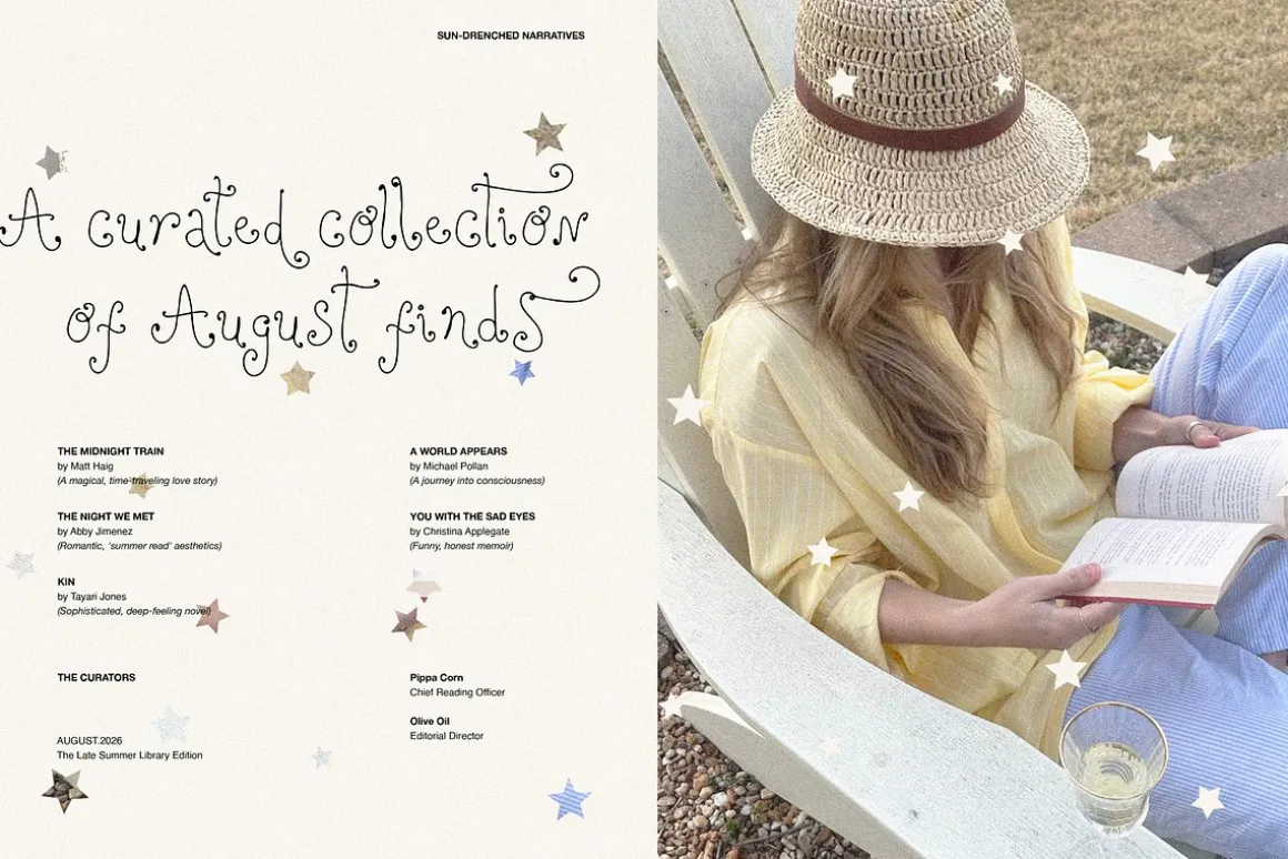 Charm Flora// Curly Font Set