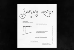 Charm Flora// Curly Font Set