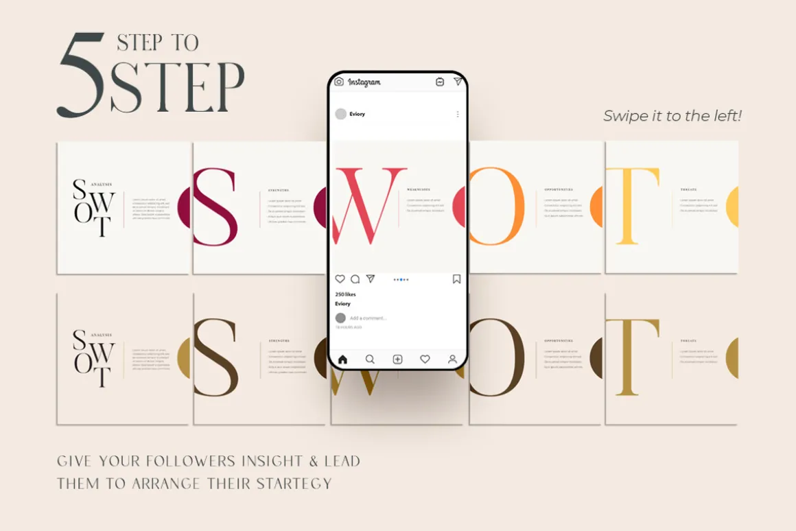 Chart & Graph Duo Palette CANVA PS