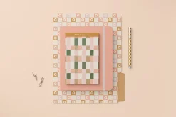Checkered Painted Seamless Patterns