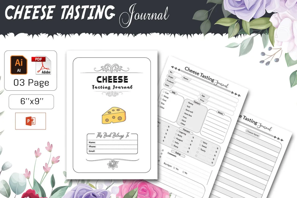 Cheese Tasting Journal