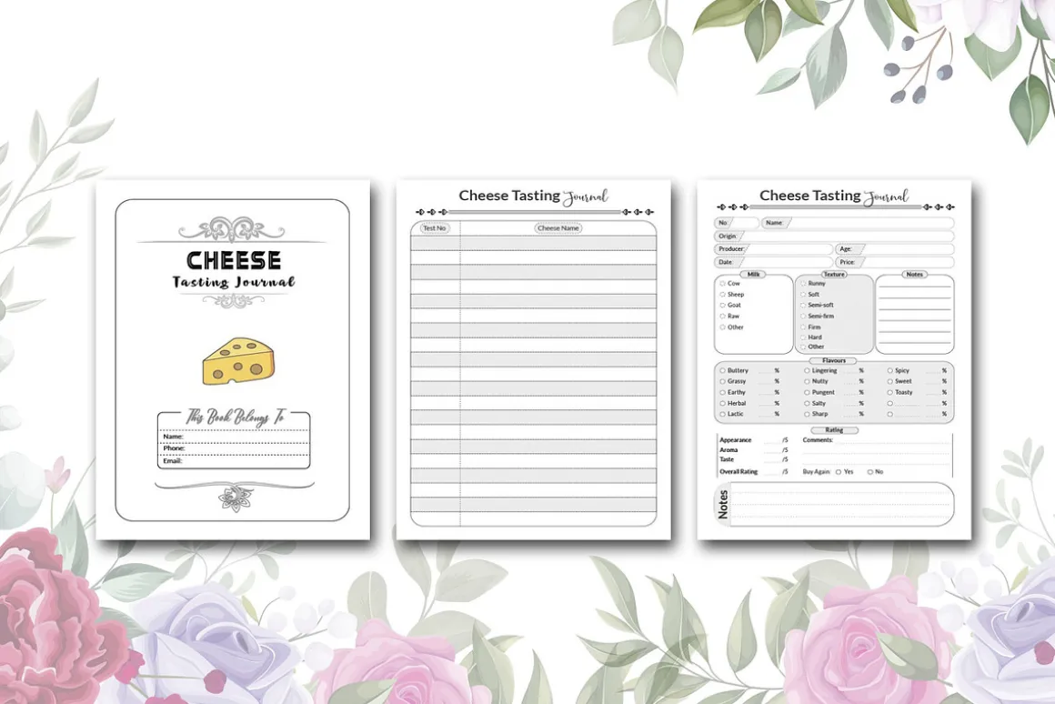 Cheese Tasting Journal