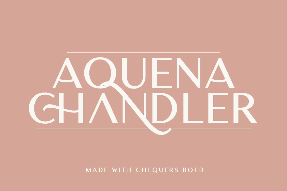 Chequers - Modern Sans Serif