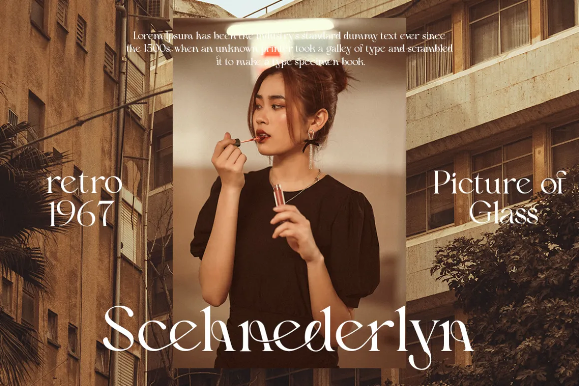 Cherilyn | Ligature Font