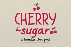 Cherry Sugar | Handwritten Font