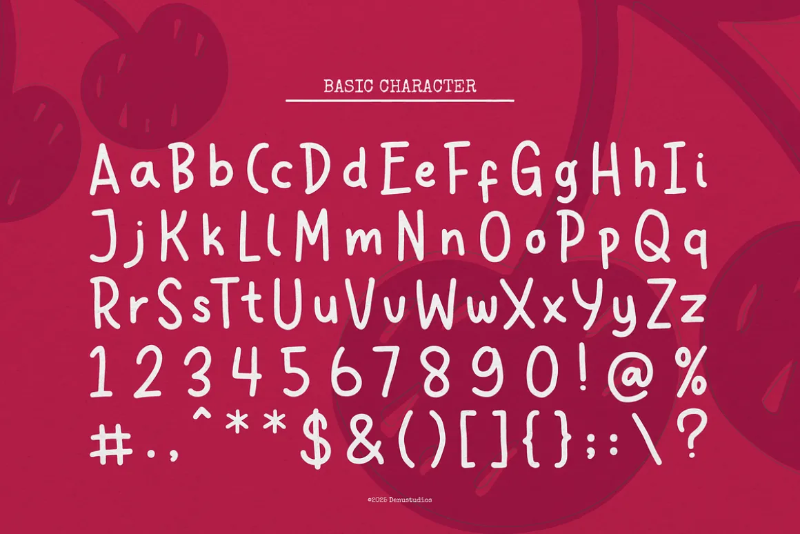 Cherry Sugar | Handwritten Font