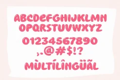 Chewy Bubble - Fat & Handy Font