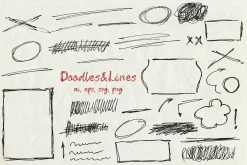 Chicken handwritten scribble font