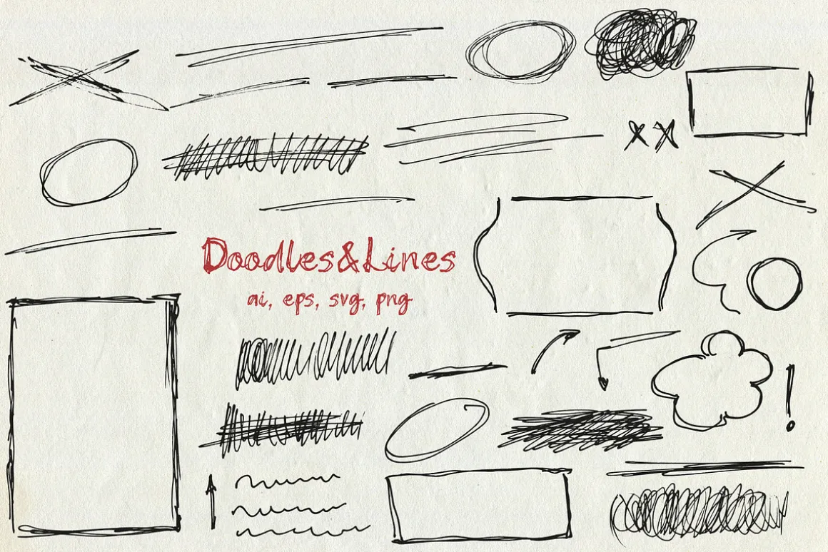 Chicken handwritten scribble font