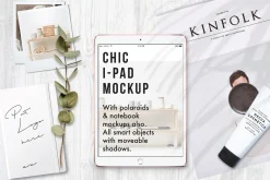 Chic Modern iPad Mockup